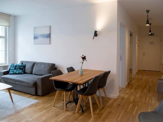 Great apartment in Berlin with two double bedrooms