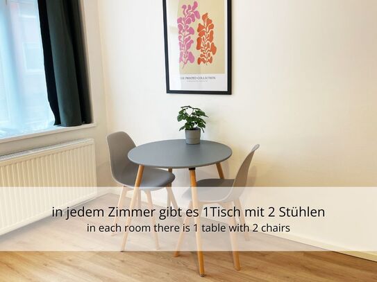 100m2 ganzes Apartment, 3 Schlafzimmer, gut gelegen in Kassel