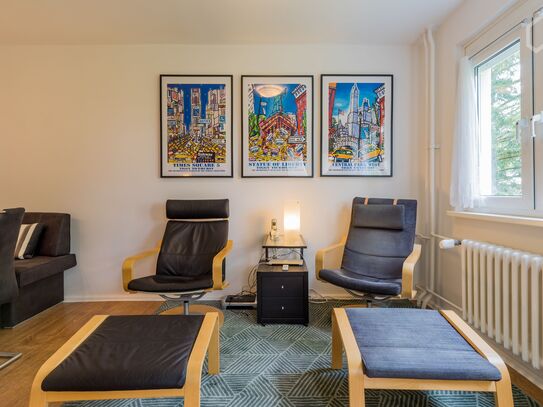 Comfortable and quiet 2 room apartment in Berlin-Lichtenrade, close to S-Bahn, 18 min. to Potsdamer Platz