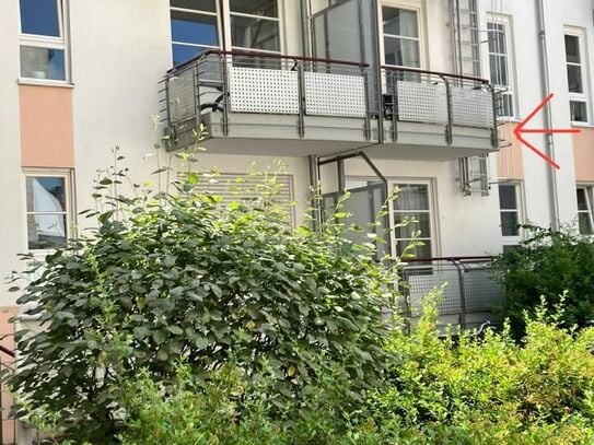 renovated, modern 2-room apartment with balcony near university