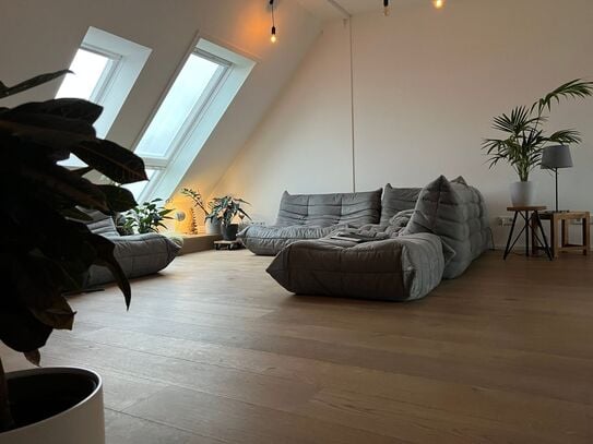 fashionable studio in Neukölln / rooftop terrace / very quite / elevator / oak floor / home cinema, Berlin - Amsterdam…