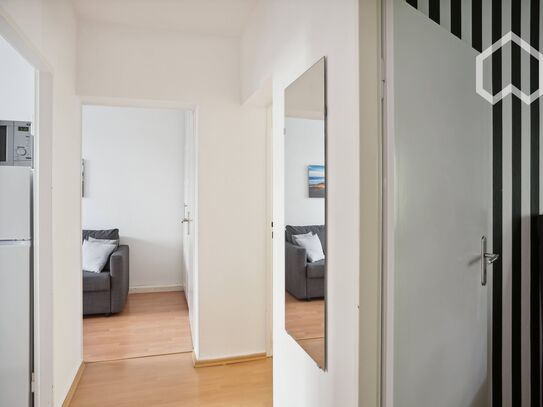 Beautiful 3-room apartment in Frankfurt - temporary living!