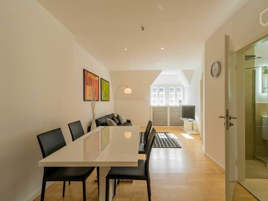 Luxus, stylische und frisch renovierte Wohnung in Steglitz - mit Regendusche, Smart-TV!!