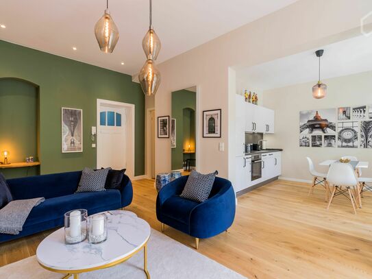 Luxus in Lichtenberg - Hochwertig möblierte 2-Zimmer Wohnung mit Balkon