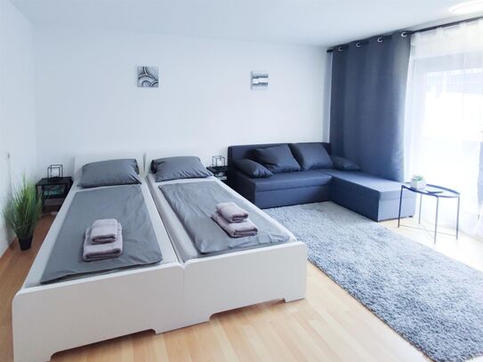 2 room apartment right in the Stuttgart city 6ppl, Stuttgart - Amsterdam Apartments for Rent