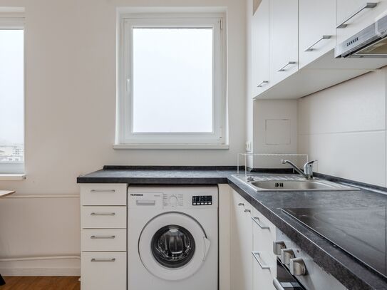 Sunny apartment overlooking the rooftops of Berlin