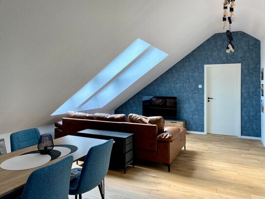 The Loft: Cute, perfect flat with nice city view, Frickingen