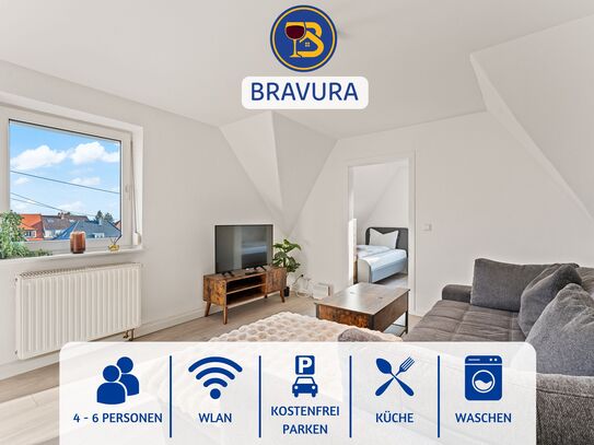 BRAVURA - modern - bis zu 6 - Nähe Hambacher Schloss