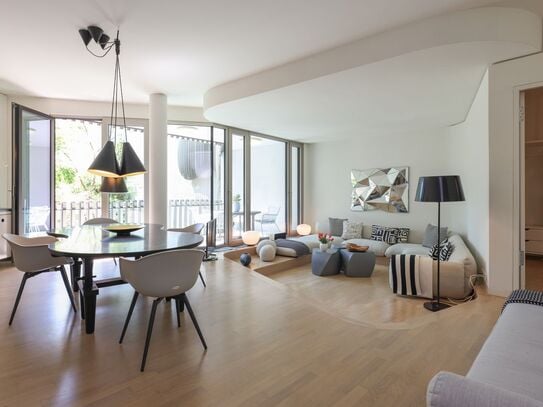 Stylish loft in a designer architectural house in Mitte with a terrace and underground parking space, Berlin - Amsterda…