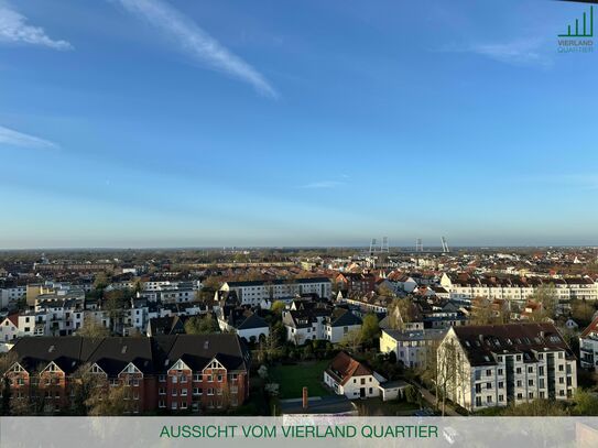 Schönes Apartment mit Blick über Bremen