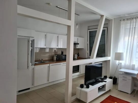 Beautiful fully furnished 2-bedroom flat with upscale furnishings in Karlsruhe