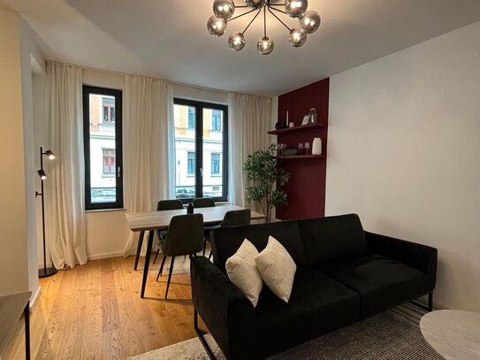 Charming Furnished 2-Bedroom in Leipzig-Schleußig – Perfect Location!