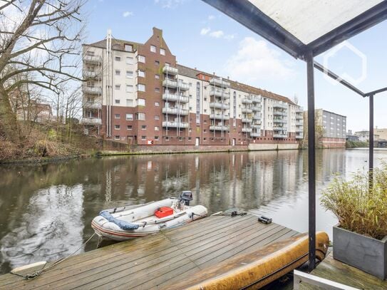 Elegante Wohnung mit Kanalblick