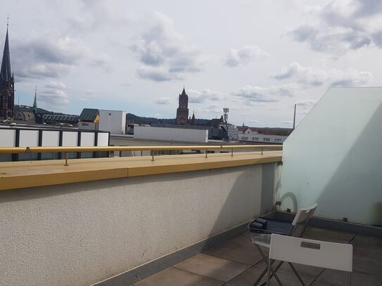 Attractive 3-Room Terrace Apartment with Two Balconies in Central Saarbrücken* *Short-Term Sublet (1.5 years) – Long-Te…