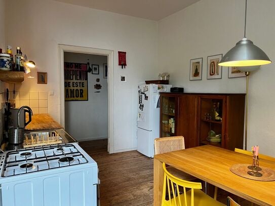 Bright, two rooms altbau in quiet area of Neukölln, Berlin - Amsterdam Apartments for Rent