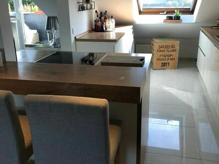 Exklusives Dachgeschossapartment auf 58 qm Wohnfläche mit Loft Charme und Terrasse