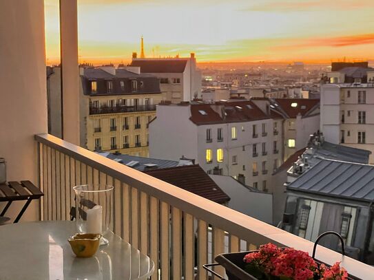 Appartement au dessus de Paris