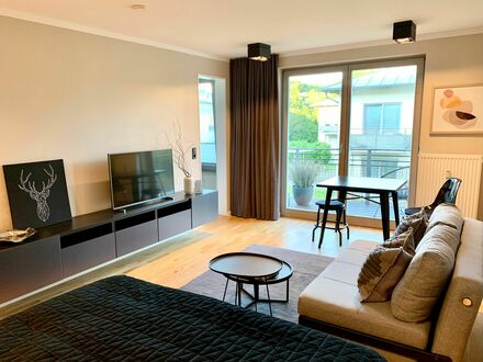 Möbliertes Apartment mit Balkon und Tiefgarage nahe BER Airport