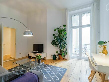 Wundervolles Zuhause (Alt-Treptow) mit 2 Schlafzimmern, Balkon, ruhig im Innenhof, voll ausgestattet