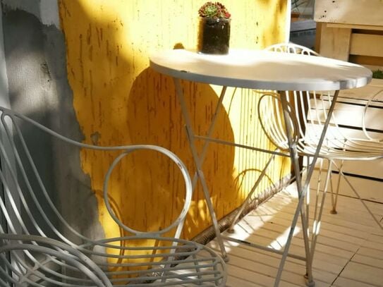 Studio Schoeneberg, Light-flooded, Balcony, Nordic Minimalistic Design, Schöneberg, Berlin - Amsterdam Apartments for R…