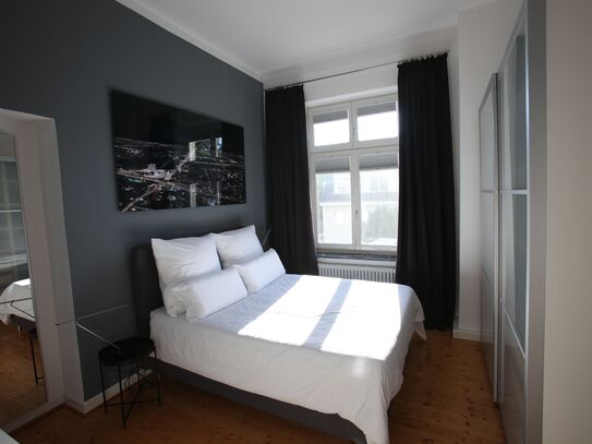 Beletage: Quiet 3-room apartment (115 sqm) with terrace - Top residential area at the city park