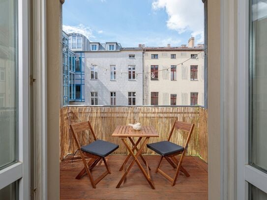 2-room apartment with balcony & bicycles