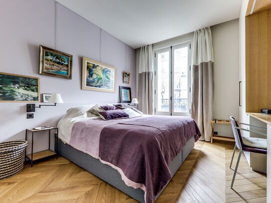 Montparnasse - Alesia 1 BD with A/C