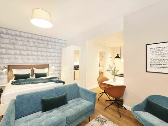 Designer Apartment im Zentrum von Mitte mit Spa- und Fitnessraumnutzung