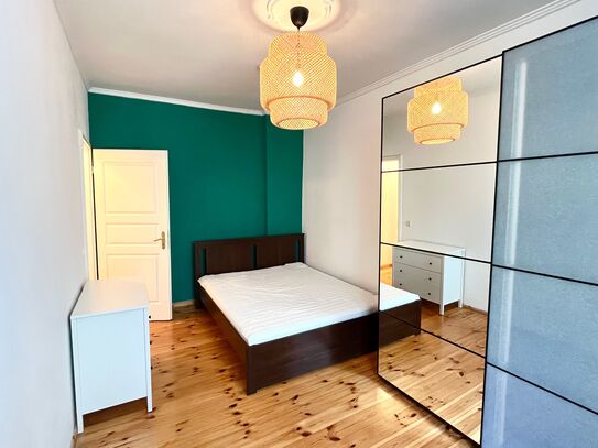 2-bedroom apartment (50m2) in central Berlin Prenzlauer Berg fully furnished