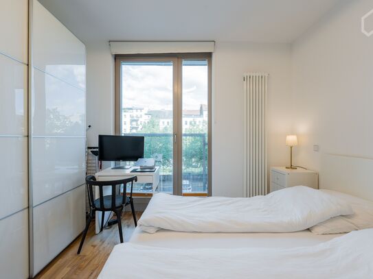 Stunning 2-Room Apartment in Mitte-Kreuzberg - Bright, Spacious, and Fully Furnished