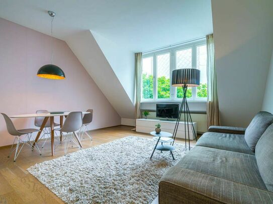 Jung und modern möbliertes Business Apartment in Wien beim Schloss Belvedere