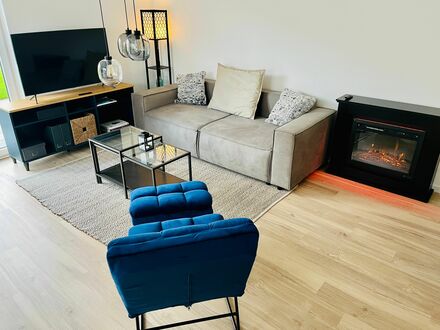 Moderne Premium Wohnung mit Küche und Netflix nahe Heidelberg, SAP und Unternehmen der Rhein-Neckar-Region