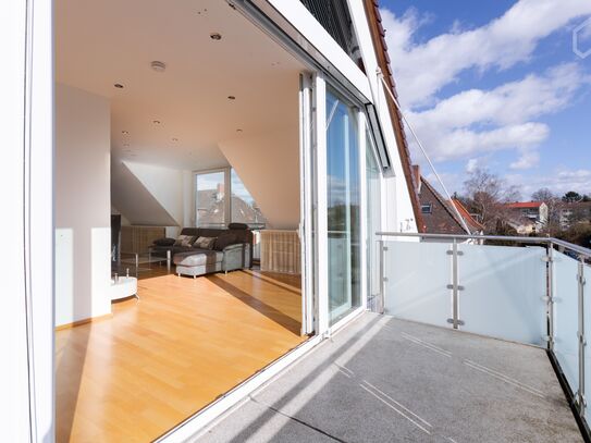 Beautiful, bright and stylish loft in Frankfurt-Dornbusch 5 km from the CBD