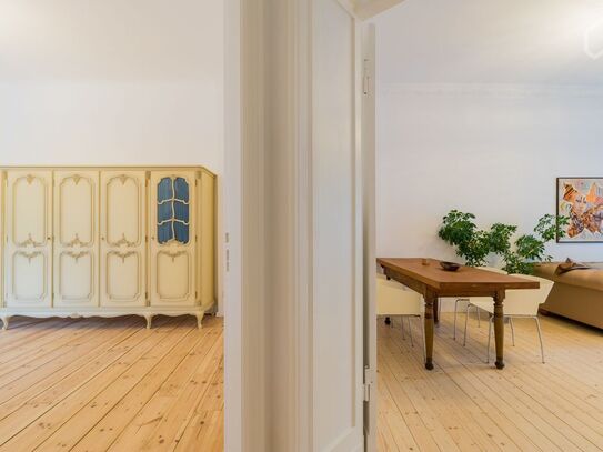 Helle Designer 3-Zimmer-Wohnung mit Balkon in bester Lage von Berlin Friedrichshain, nahe Boxhagener Platz, Warschauer…