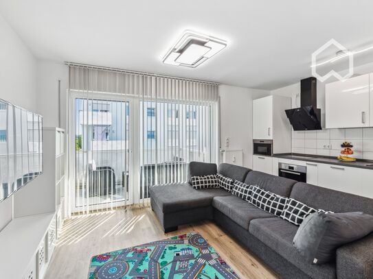 Sunny & Modern 2-Room Apartment – Recently Built, Steps from Park & Outdoor Fun!