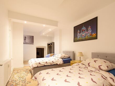 Charmante und ruhige Wohnung in Kreuzberg (Berlin) | Fashionable, 3 bedroom Sou-Terrain apartment in Kreuzberg (Berlin)