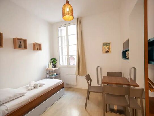 Charming studio in the heart of Marseille on the Canebière