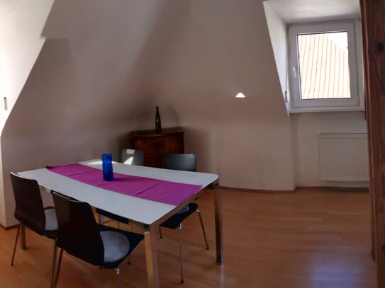 Bright, fully-furnished 2-room-apartment in Stuttgart-Degerloch, quiet, central, incl. WLAN