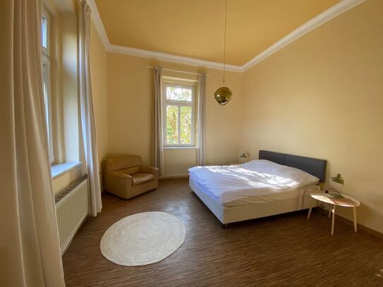 Belle etage with sunny garden in historic villa., Leipzig - Amsterdam Apartments for Rent