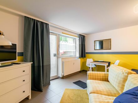 Modern ausgestattetes Souterrain-Appartement in Feldrandlage von Flörsheim am Main | Beautiful and newly equipped basem…
