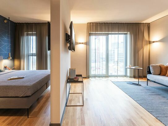 Modernes Serviced Apartment direkt am Flughafen