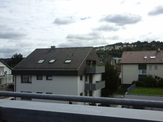 Sonnige Wohnung im Dachgeschoss mit toller Aussicht