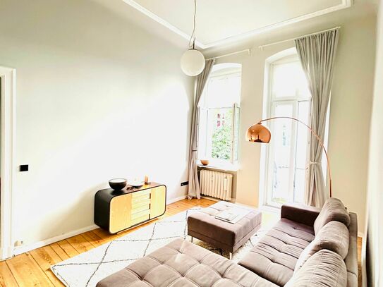 Altbau-Apartment im historischem Bayerischen Viertel – wunderschön, stilvoll eingerichtet, frisch renoviert, hell, ruhi…