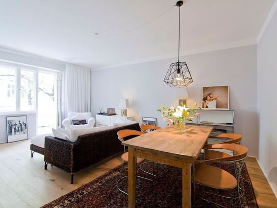 Charming, fully furnished, top location, balcony, cellar, Berlin - Amsterdam Apartments for Rent