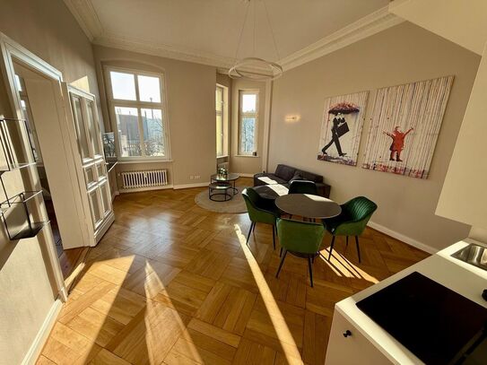 Möblierte 3-Zimmer Altbau Traumwohnung mit luxuriöser Möblierung, Berlin - Amsterdam Apartments for Rent