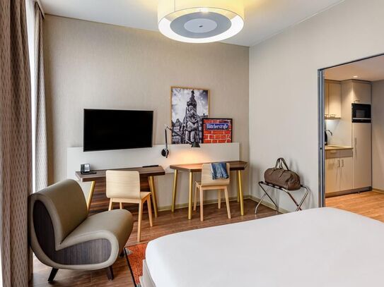 Modernes und stilvolles Serviced Apartment im Zentrum von Bremen, inklusive Reinigung