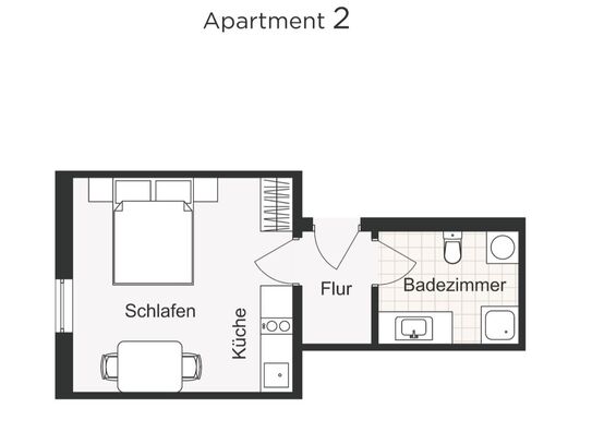 Modern Studio in central Bad Homburg