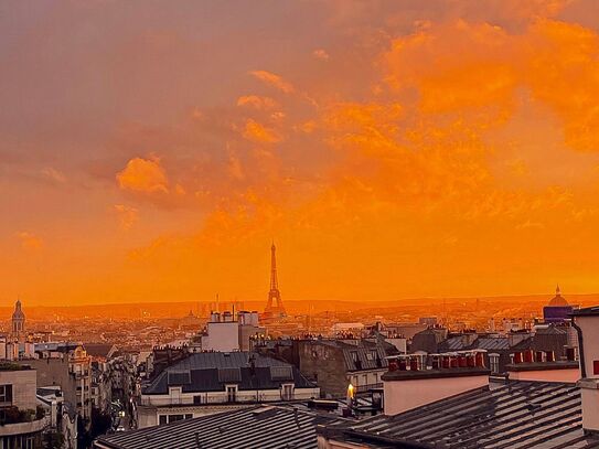 Appartement de charme avec vue à Montmartre