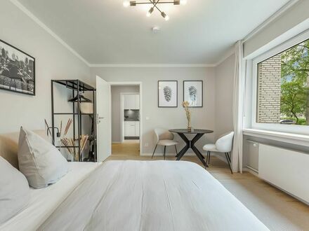 Erstklassig möblierte 1-Zimmer Wohnung im schönen Holthausen! | First-class furnished 1-room flat in beautiful Holthaus…