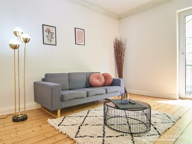 Furnished apartment with two balconies in the popular Hamburg Eimsbüttel